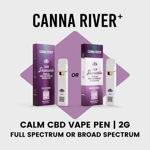 Canna River - Calm CBD + CBN + CBG Vape Pen - 2g