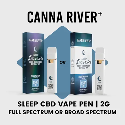 Canna River - Sleep CBD + CBN Vape Pens - 2g