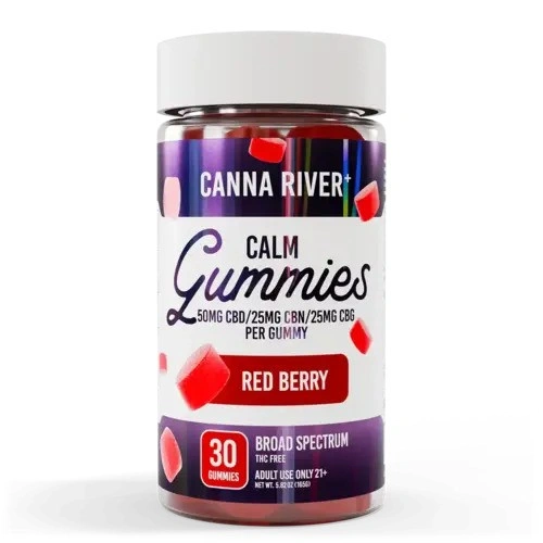 Canna River - CBD + CBG + CBN Calm Gummies