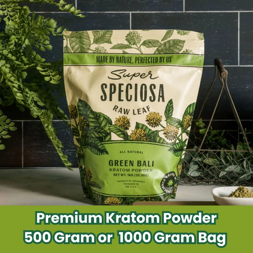 Super Speciosa - Green Bali Kratom Powder