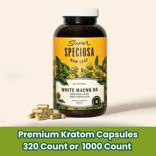 Super Speciosa - White Maeng Da Capsules