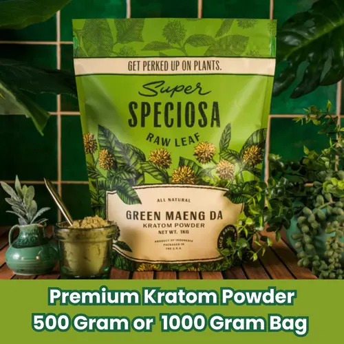 Super Speciosa - Green Maeng Da Kratom Powder