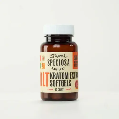 Super Speciosa - Jolt Kratom Extract Soft Gels