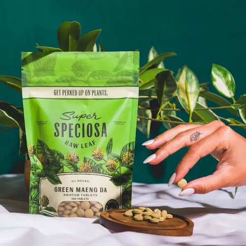 Super Speciosa - Green Maeng Da Kratom Tablets