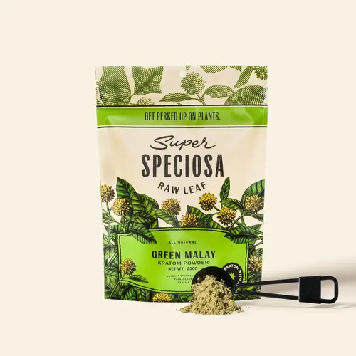Super Speciosa - Green Maylay Kratom Powder