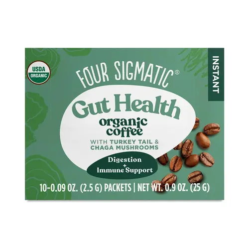 Four Sigmatic - Gut Health Organic Instant Coffee - 10 Packets