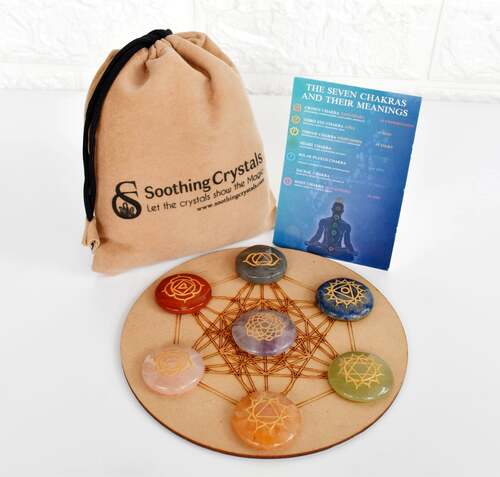 Soothing Crystals - Chakra & Reiki Healing Crystal Set