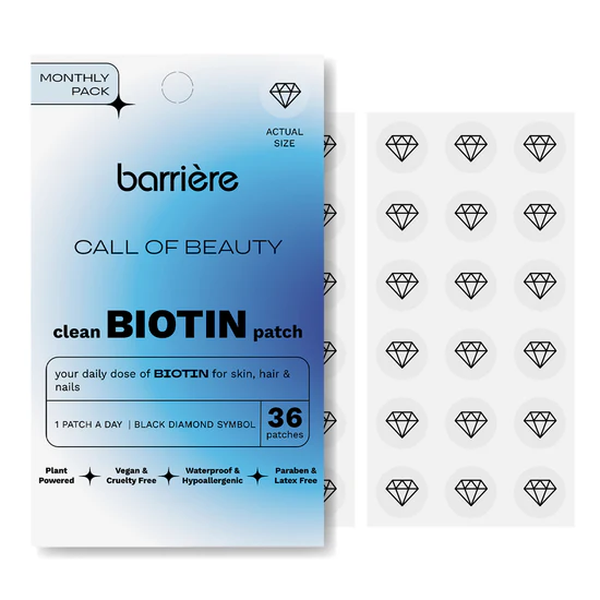 Barrière - Call of Beauty - Biotin Patch - 36 patches