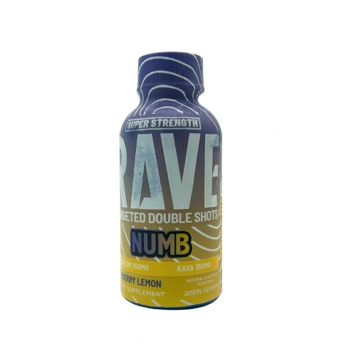 Rave Kratom - Numb | Kratom + Kava Shot - 2oz