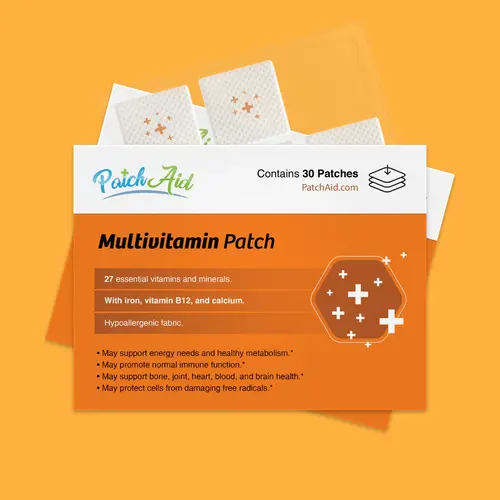 Patch Aid - MultiVitamin Plus Patch | Daily Vitamins & Mineral Support