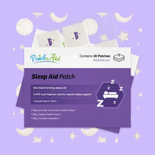 Patch Aid - Sleep Aid Topical Vitamin Patch | Natural Sleep Support