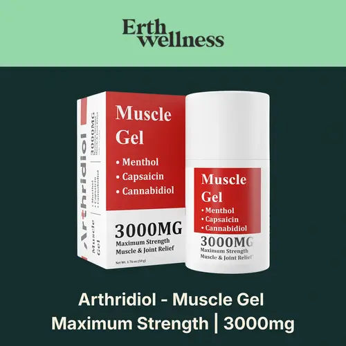 Erth Wellness - Arthridiol CBD Muscle Gel - 3000mg