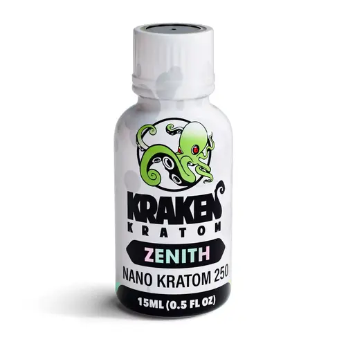 Kraken Kratom - Zenith NANO 250 Liquid Kratom Extract Shot
