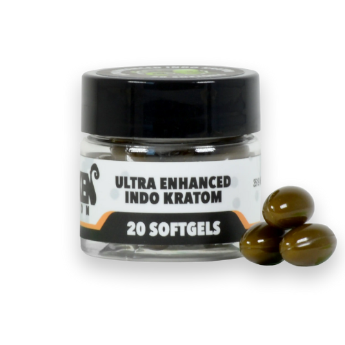 Kraken Kratom - Ultra Enhanced Indo Softgels - 20ct