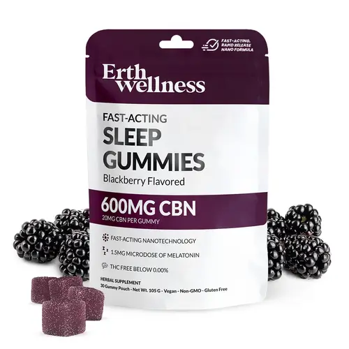 Erth Wellness - THC-Free CBN Sleep Gummies - 600mg
