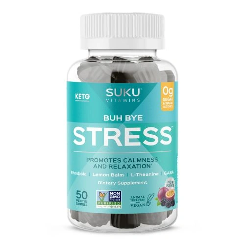 Suku Vitamins - Buh Bye Stress Gummies - 50 count