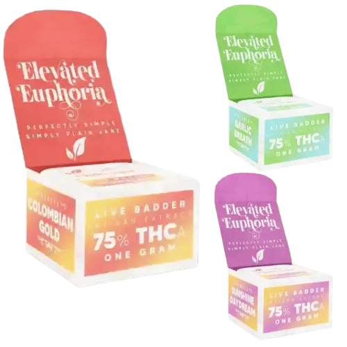 Pinnacle Hemp - Plain Jane THCA Live Badder Dabs - 1g