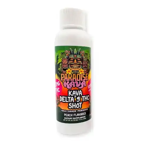 Paradise Kava - Kava & D9 THC Shot - 1000mg