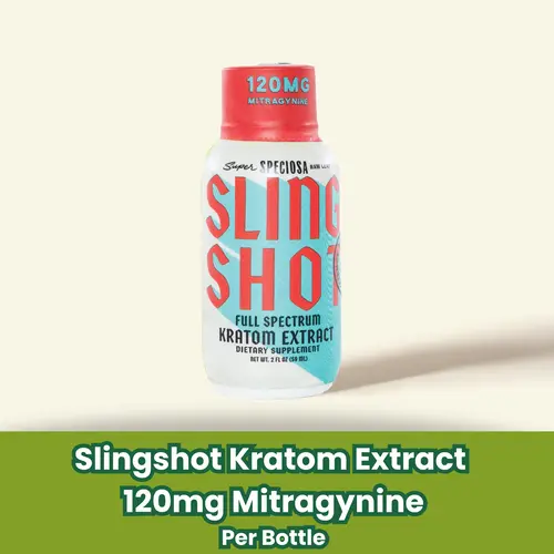Super Speciosa - Slingshot Kratom Extract Shot - 120mg