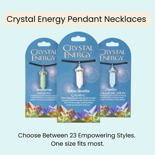 Crystal Energy Pendant Necklaces