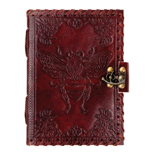 Bee Leather Journal