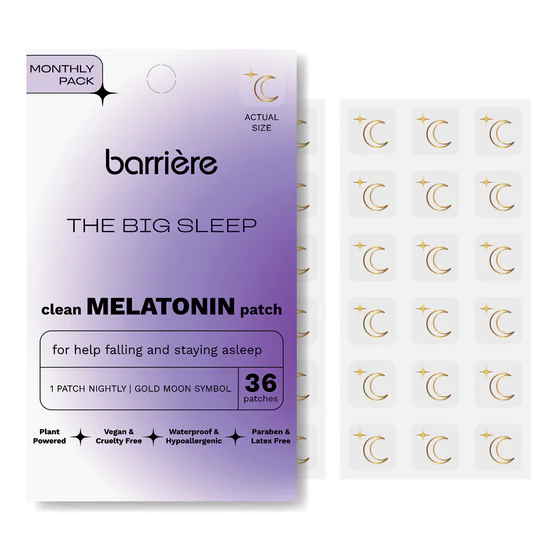 Barrière - The Big Sleep Melatonin Vitamin Patches - 30-pack