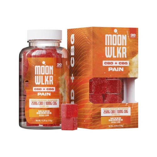 MoonWlkr - CBD + CBG Pain Relief Gummies