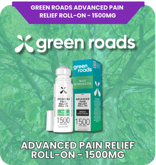 Green Roads Advanced Pain Relief Roll-On - 1500mg 