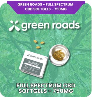 Green Roads - Full Spectrum CBD Softgels - 750mg
