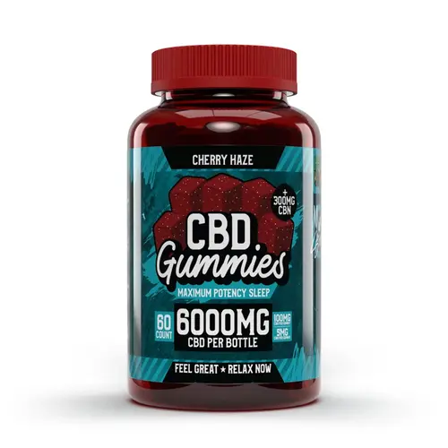 Hemp Bombs - Max Strength CBD Sleep Gummies - 6000mg