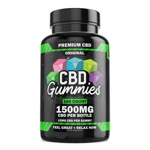 Hemp Bombs - CBD Gummies - 100 ct - 1500mg