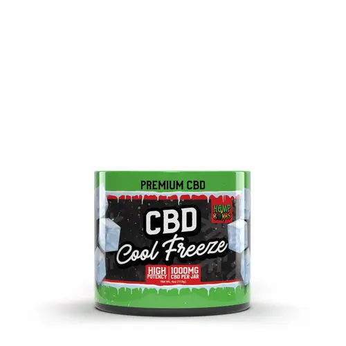 Hemp Bombs - High Potency Cool Freeze CBD Gel - 1000mg