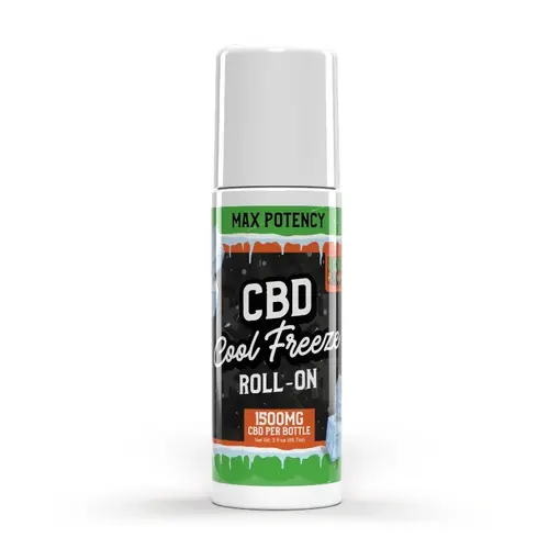 Hemp Bombs - High Potency Cool Freeze CBD Roll-On - 1500mg