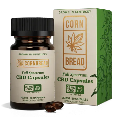 Cornbread - Full Spectrum CBD Capsules - 750mg