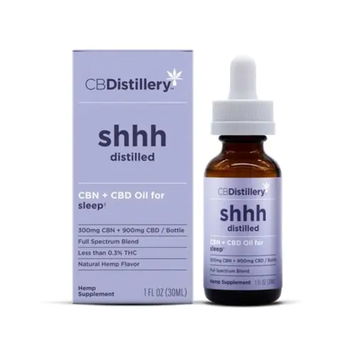 CBDistillery - Full Spectrum Blend 300mg CBN + 900mg CBD Sleep Tincture