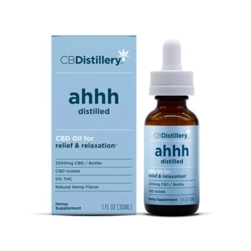 CBDistillery - Relief & Relaxation CBD Tincture - 2500mg