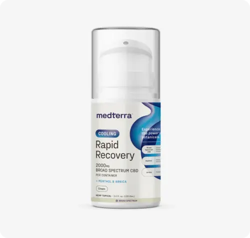 Medterra - Rapid Recovery Cooling CBD Cream - 2000mg