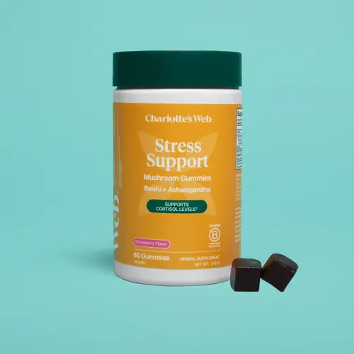 Charlotte's Web - Stress Support Reishi + Ashwagandha Mushroom Gummies