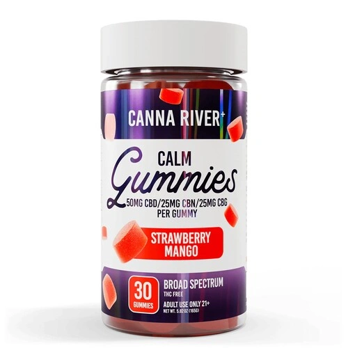 Canna River - CBD + CBG + CBN Calm Gummies