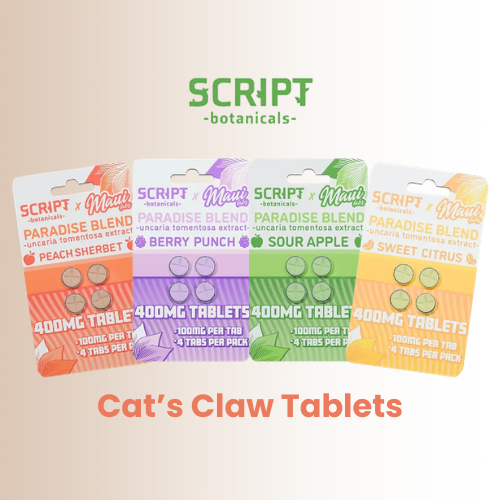 Script Botanicals - Paradise Blend Tablets 
