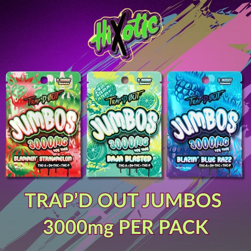 Hixotic - Jumbos Trap'd Out Gummies - 3000mg (2ct)