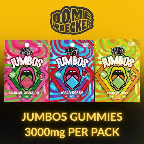 Dome Wrecker - Jumbos - 3000mg Gummies - (2ct)