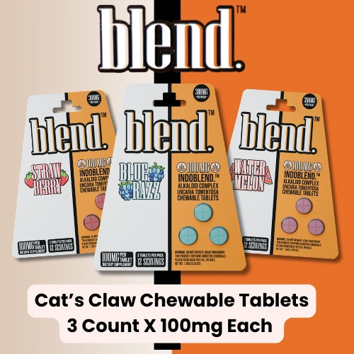 Blend - Indoblend Botanical Extract Chewable Tablets - 300mg