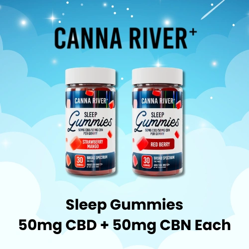 Canna River - CBD + CBN Sleep Gummies