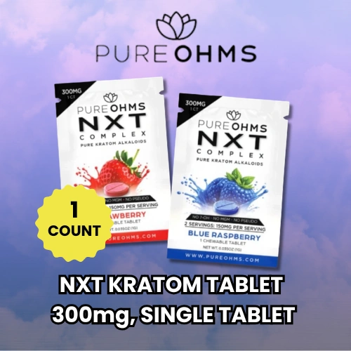 Pure Ohms - NXT - Kratom Tablets - 300mg