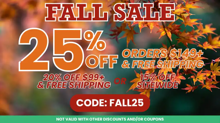 fall sale 2026