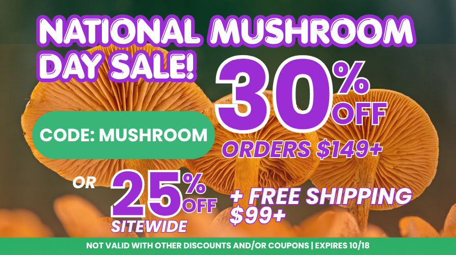 Mushroom Day Sale