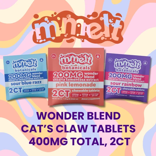 Mmelt Botanicals - Wonder Blend Tablets - 400mg, 2ct