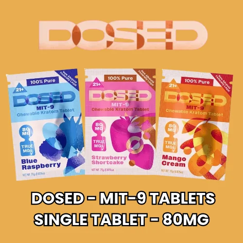 Dosed - MIT9 Tablets - 80mg Single Tab