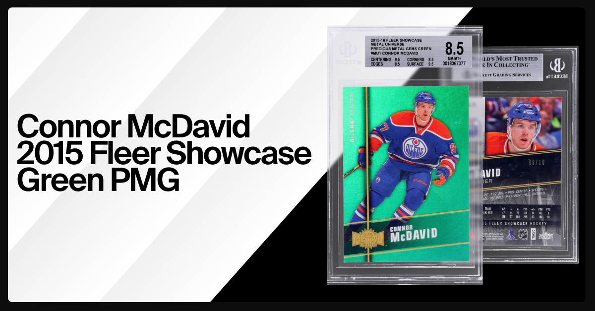 One of the rarest Connor McDavid rookie cards is up for auction on Alt.